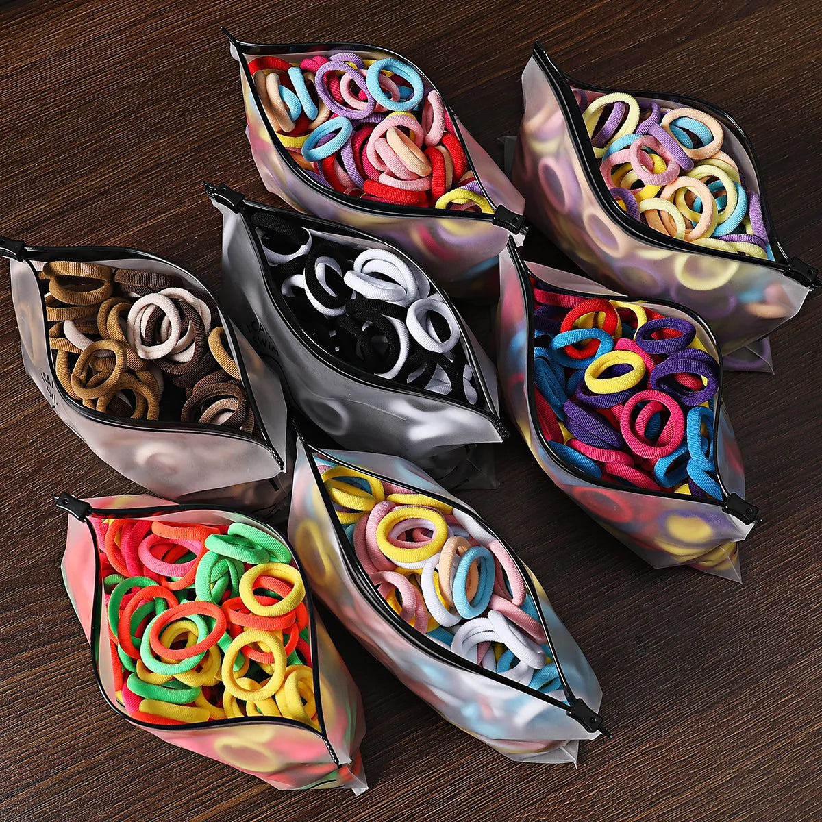 Hair Ties Rubber Band Kids Elastic Hair Leagues