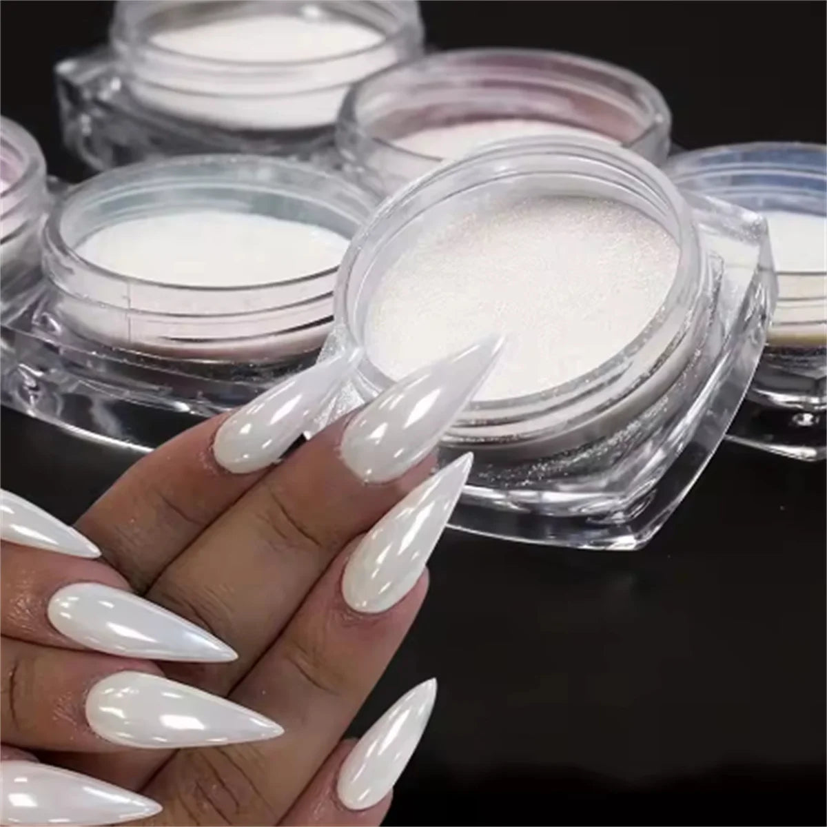 1 Box Moonlight Pearl Mirror Nails Powder