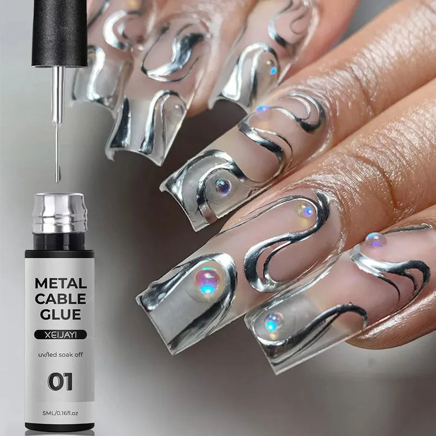 Metallic Painting Liner Gel Nail Polish