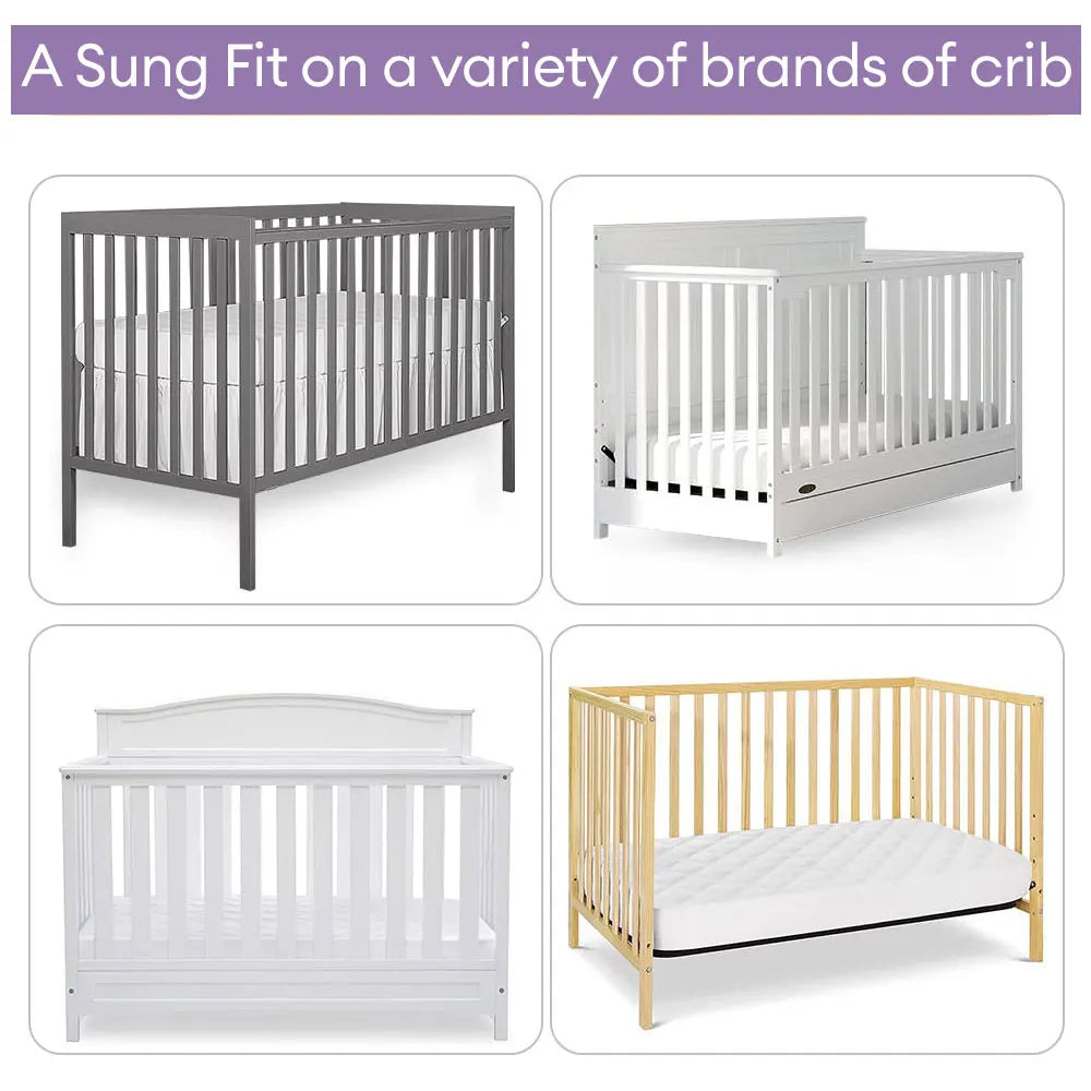 1pc Crib Mattress Protector