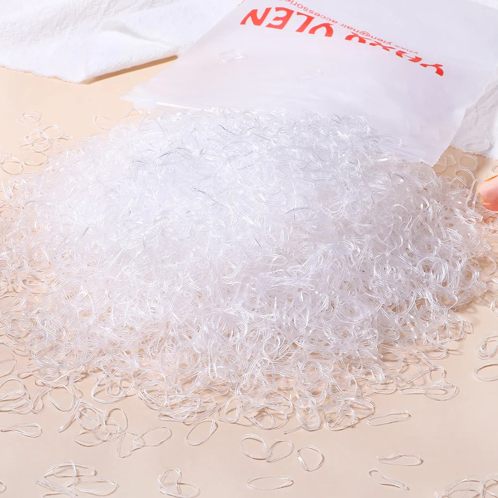 Disposable Rubber Band Hair Ties