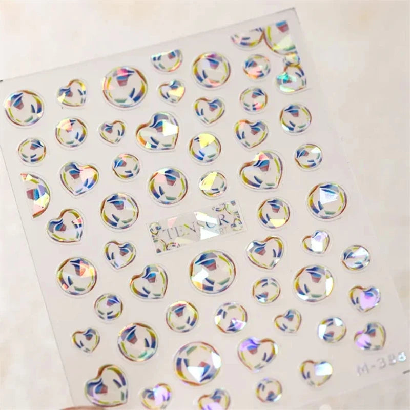 Soft Relief Decoration Nail Art Stickers