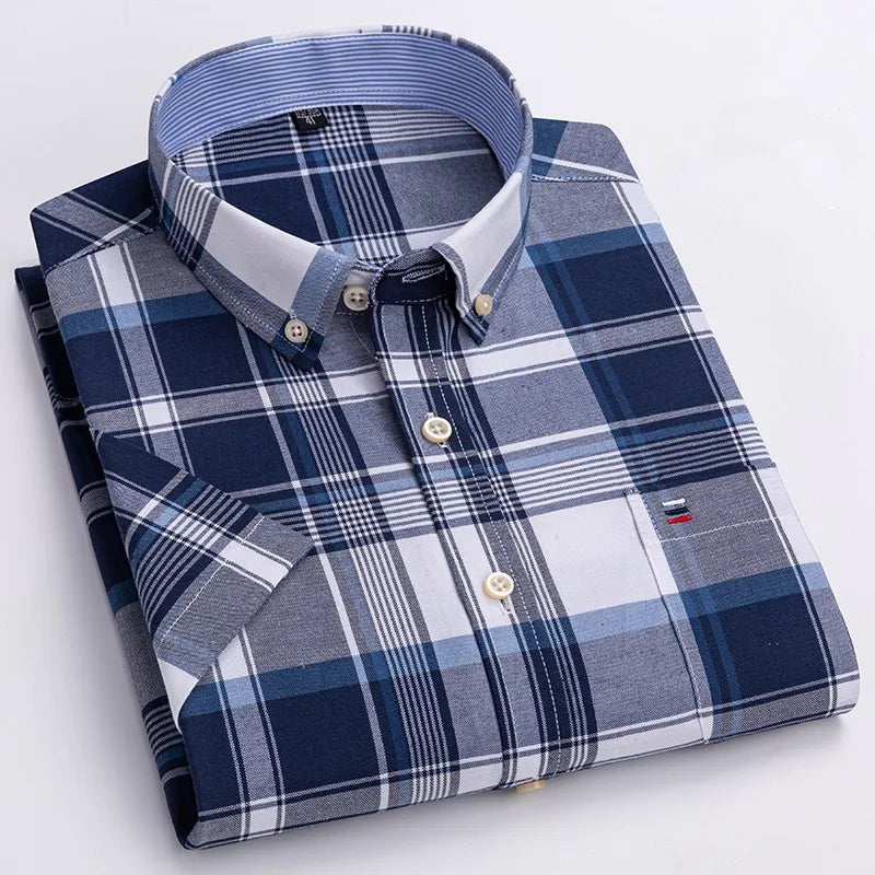 Oxford Cotton Casual Shirt For Men