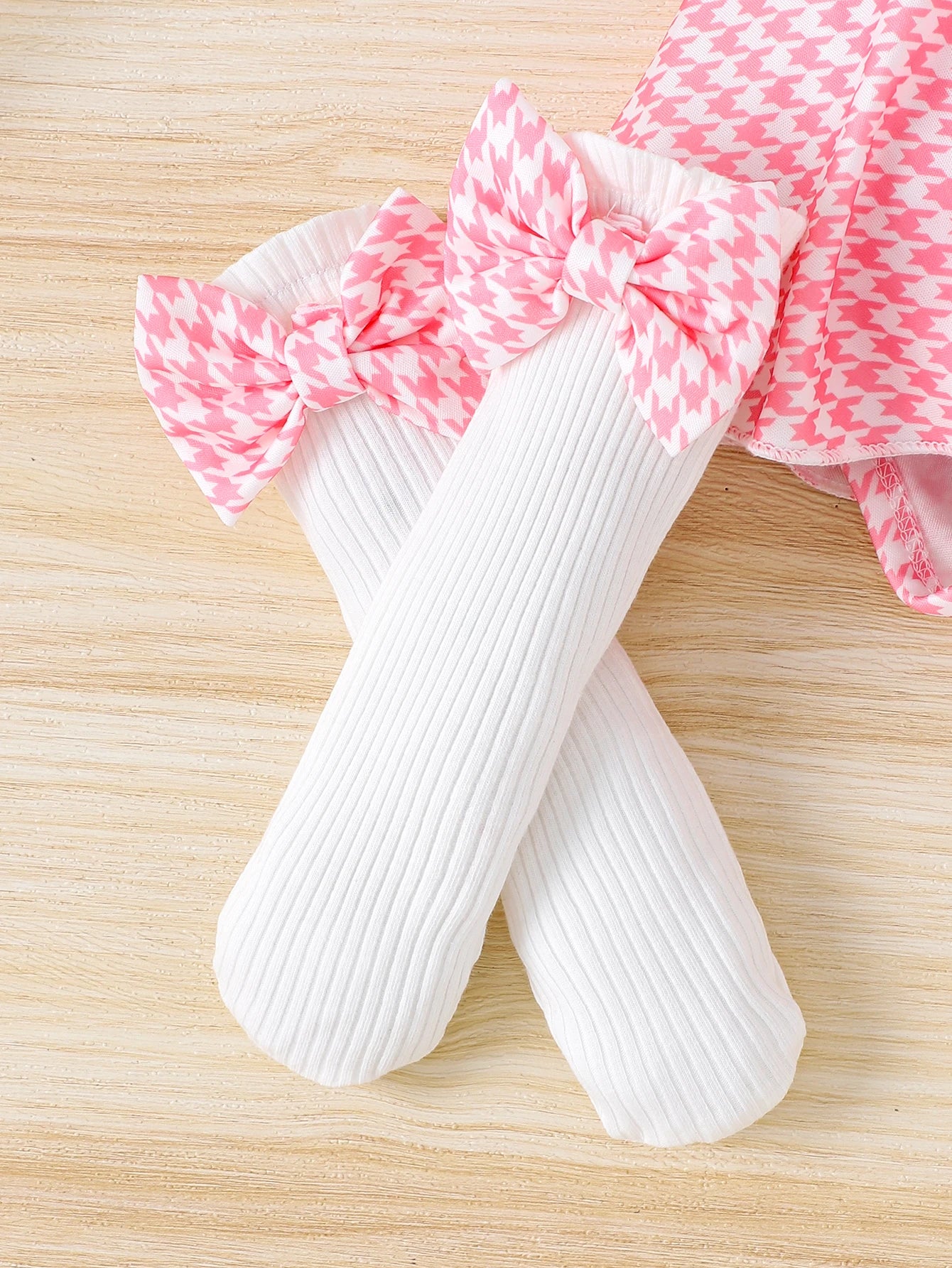 new style sweet and lovely houndstooth dress