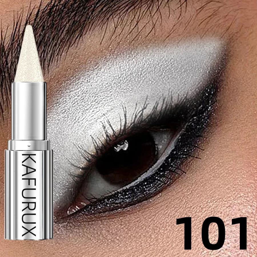 12 Colors Metallic Eye shadow Pencil Glitter