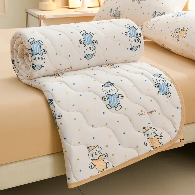 New Floral Print Soft Comfortable Quilt