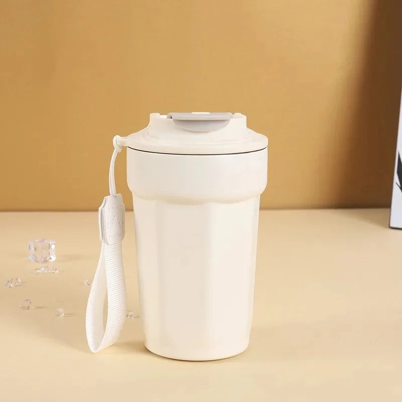 Seamless 316 Stainless Steel Insulated Coffee Cup Smart Temperature Display Office Car Water Bottle Portable Thermal Mug