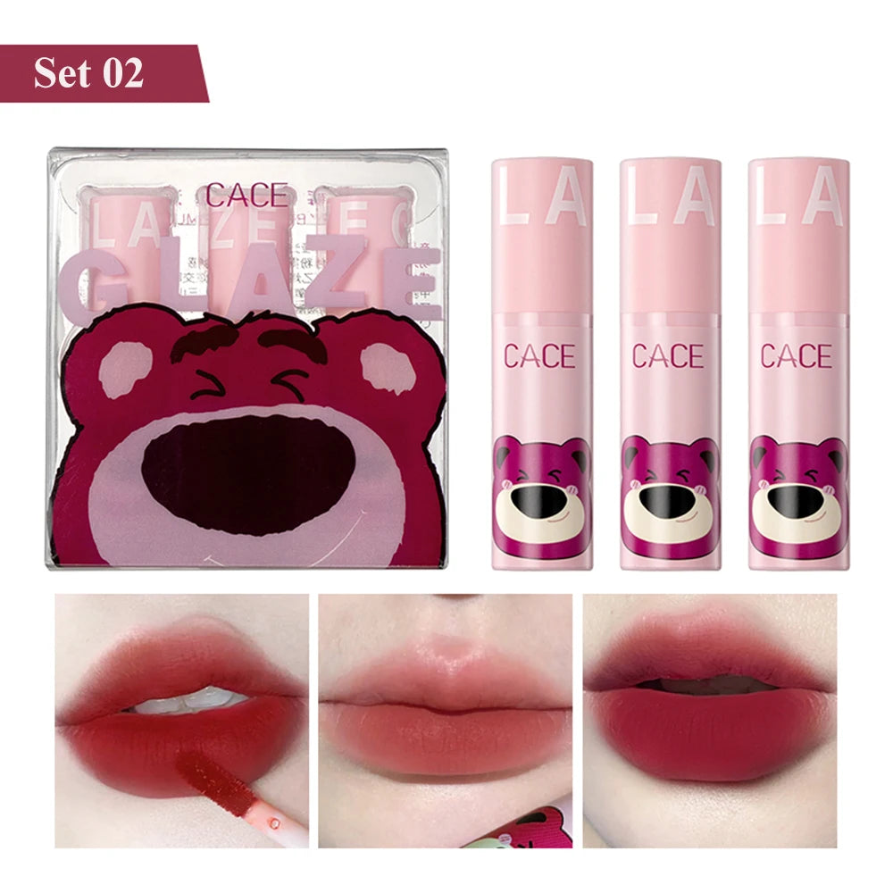Bear Matte Lip Mud Set