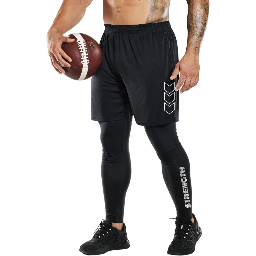 Men Training Athletic Shorts