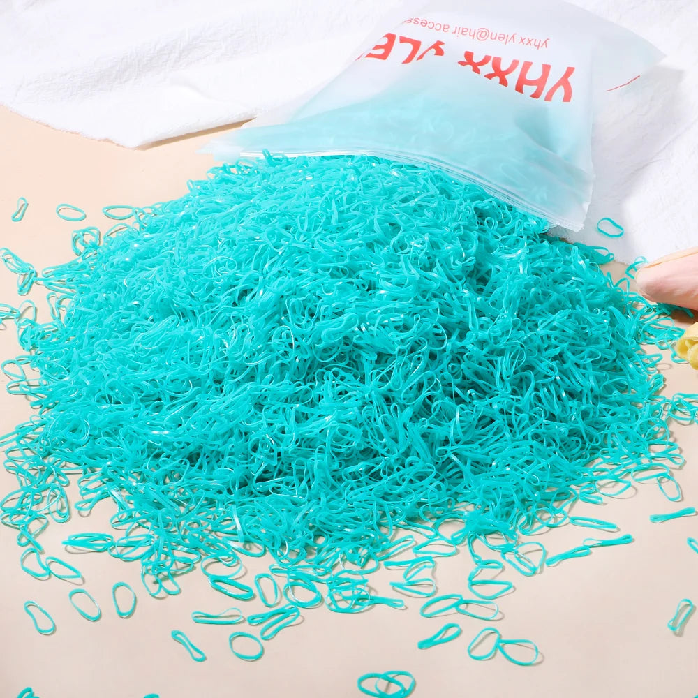 Disposable Rubber Band Hair Ties