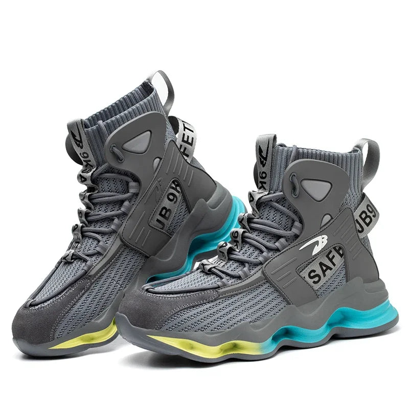 Men's Safety Shoes Anti-puncture Lightweight Sneakers