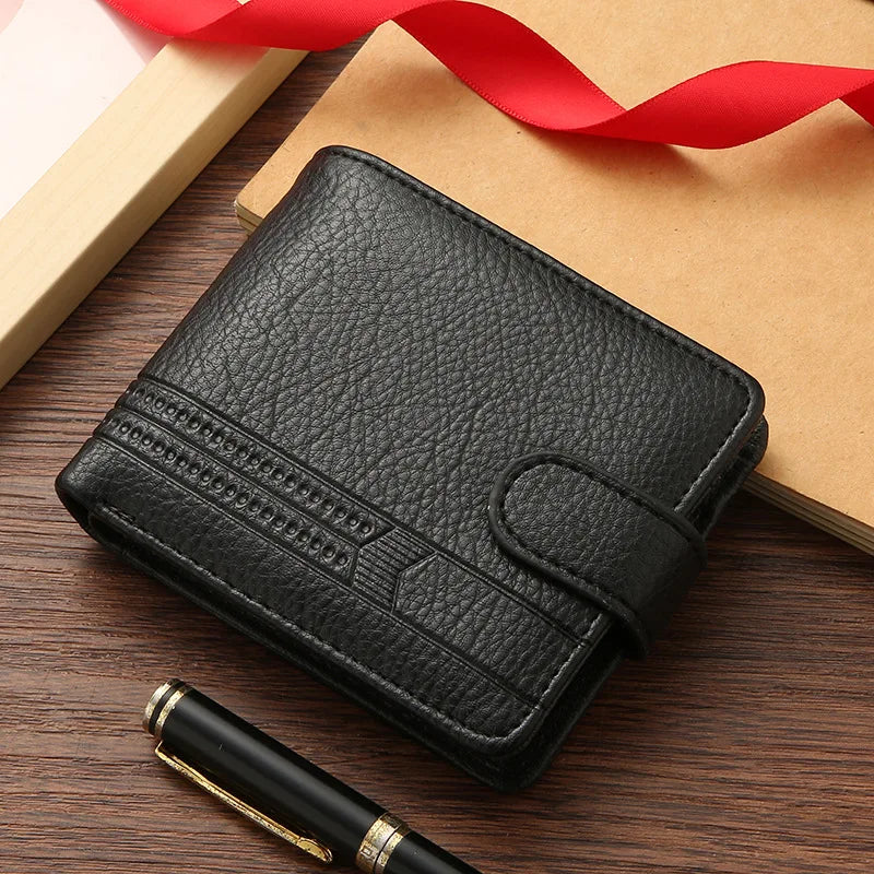 Men's Slim Leather Multiple Card Holder