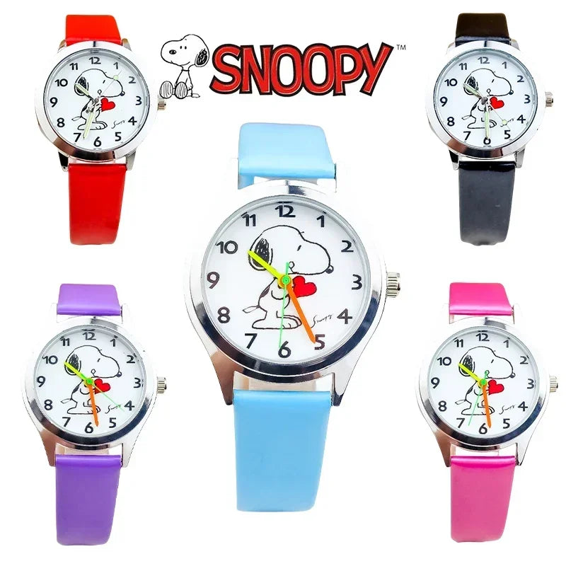 Cute Snoopy Children Quartz Watch