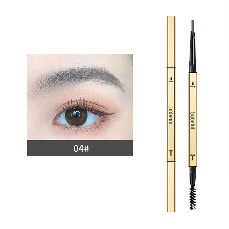 Small gold bar double-ended eyebrow pencil