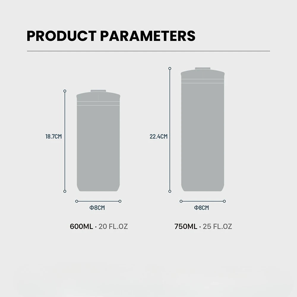 Tyeso French Press Travel Mug 304 Stainless Steel Portable Cold Brew Coffee Maker Tea Infuser Double-Wall Insulated Thermos