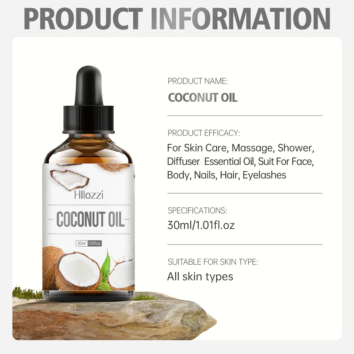 Coconut essential oil