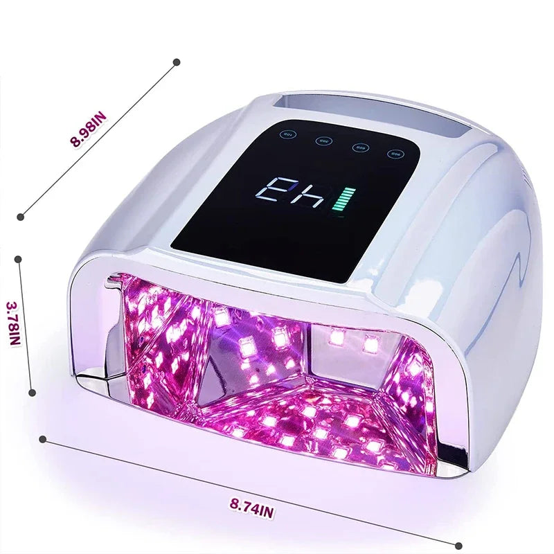 Mirror Reflective Nail Lamp Dryer