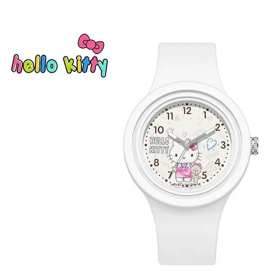 Hello Kitty Watch Silicone Strap Wrist Watch