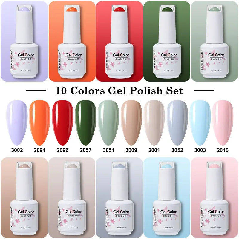 Gel Nail Polish Set