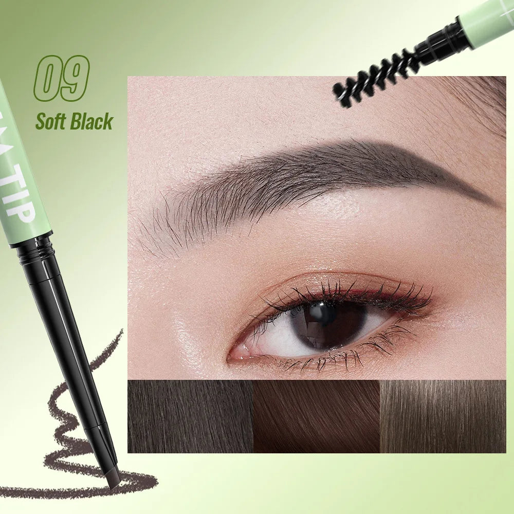 10-color double-tipped eyebrow pencil