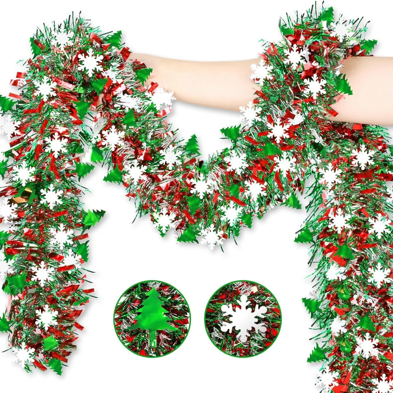 Christmas Snowflake Tree Decoration