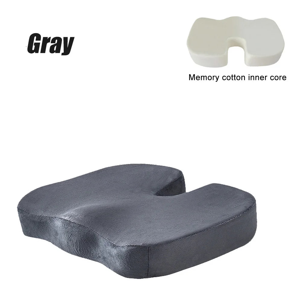 Travel Seat Cushion Memory Foam Pillow
