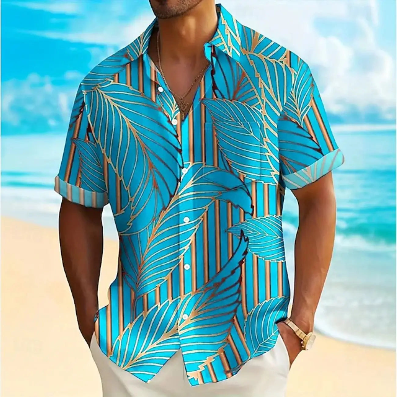 Short Sleeve Summer Shirt For Men