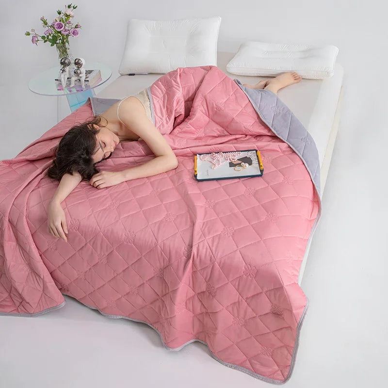 Soft Breathable Summer Coolness Blanket