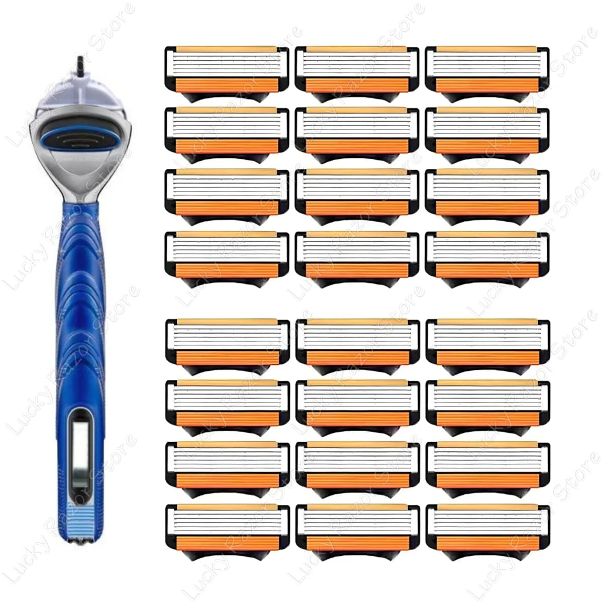 New fusion Shaver Cyclic replaceable Razor Blade