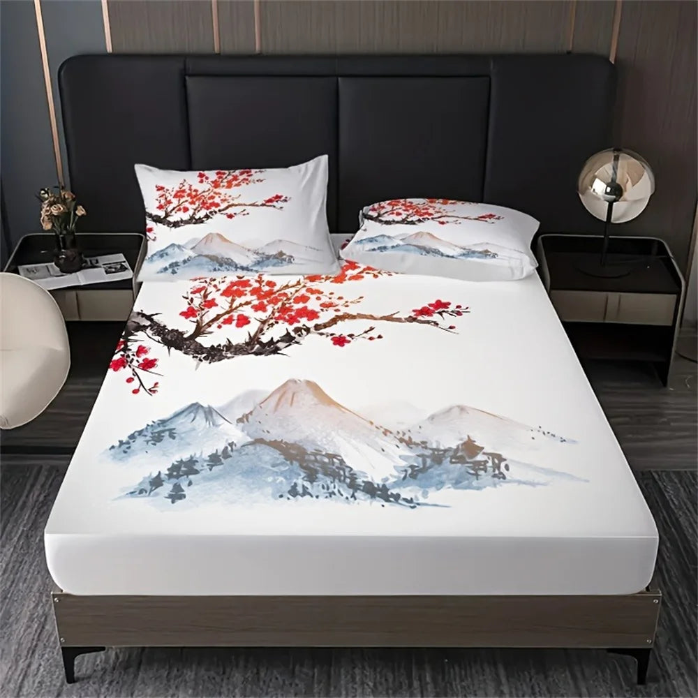 Soft Breathable Bedding Set With Deep Pocket