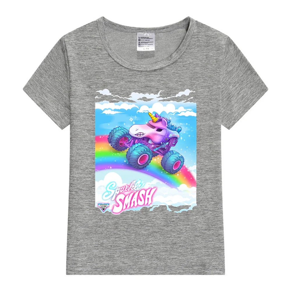Sparkle Smash the Unicorn T-Shirt