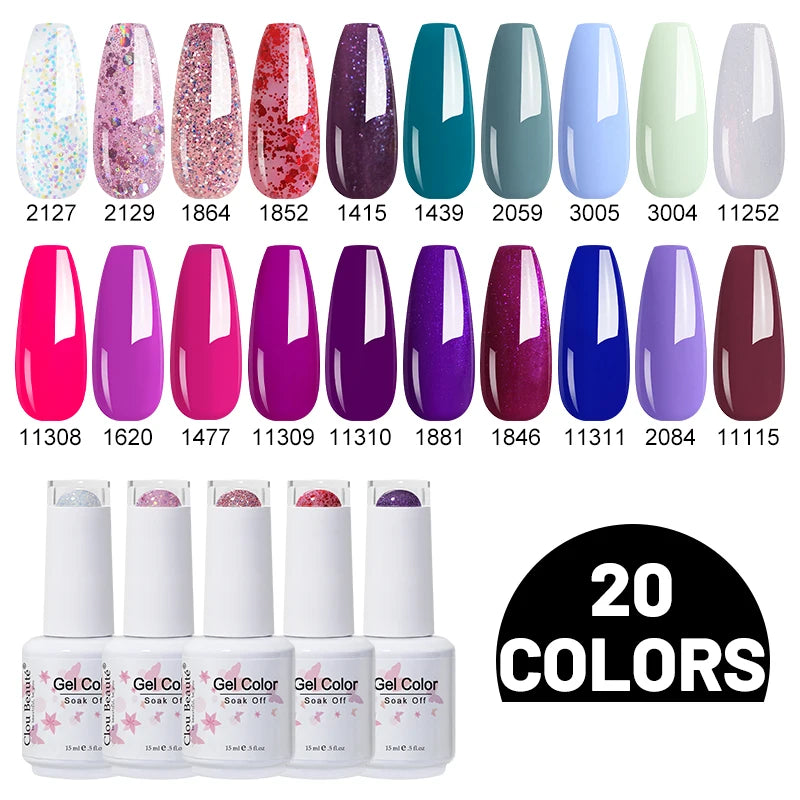 Gel Nail Polish Set