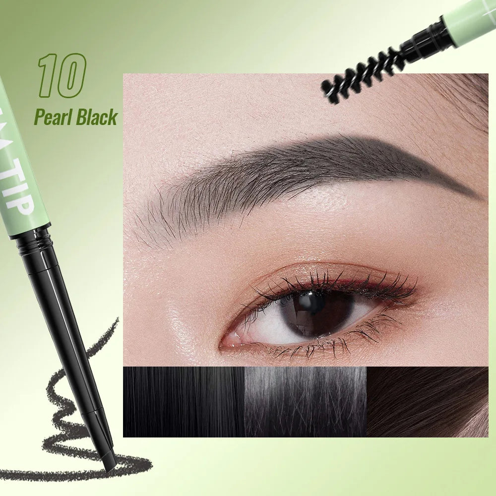 10-color double-tipped eyebrow pencil