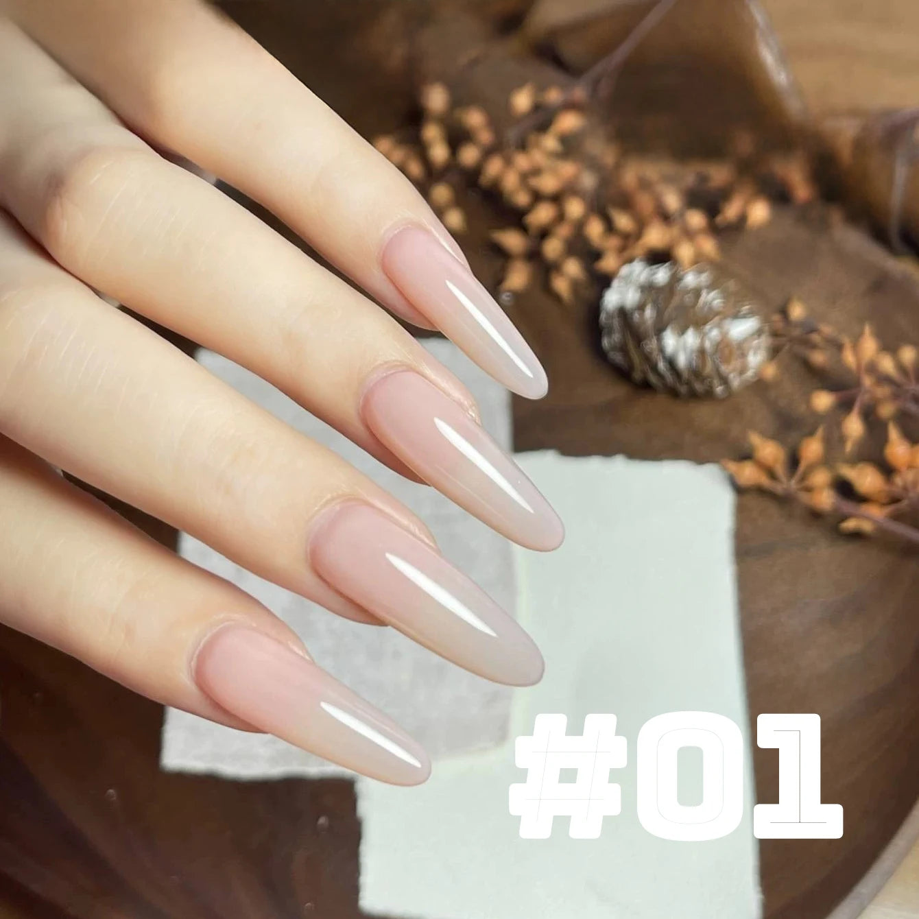 Pure Desire Blush Jelly Gel Nail Polish