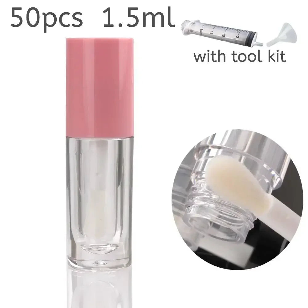 Empty Transparent Lip Gloss Tubes