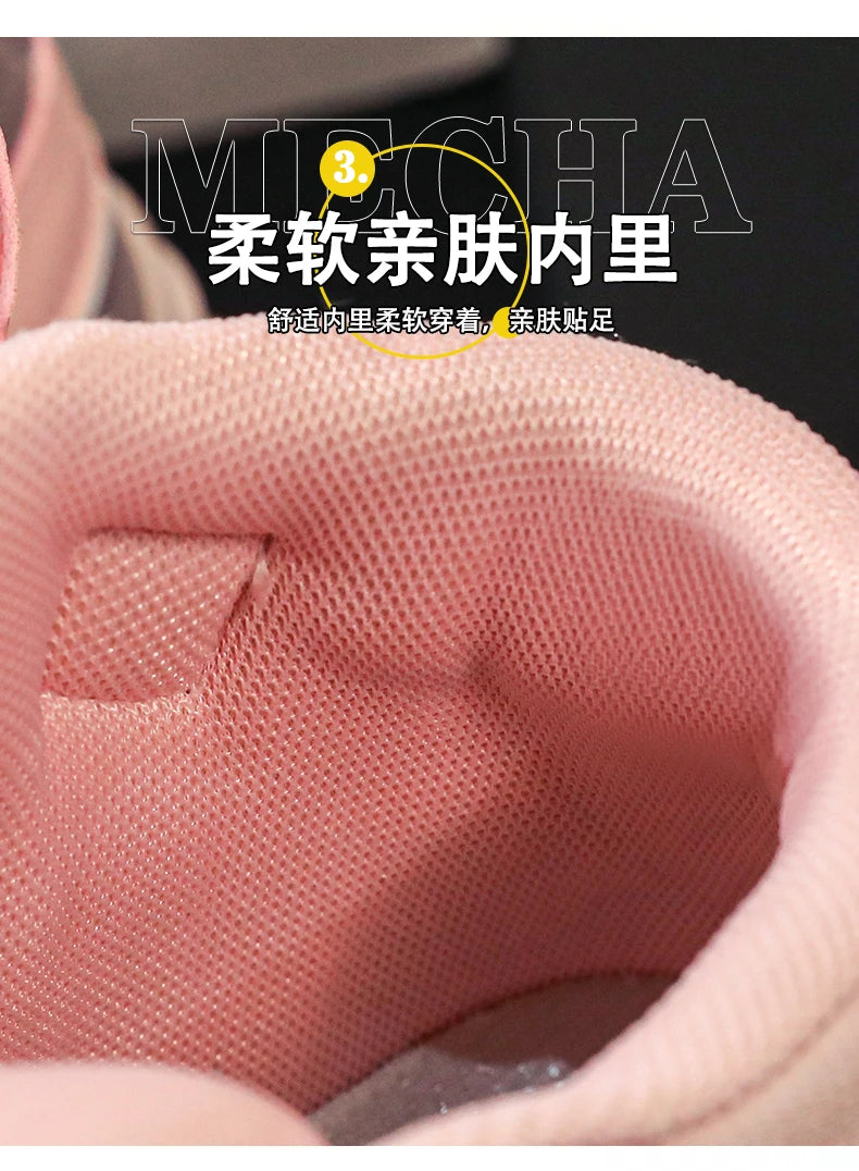 Warm Luxury Sports Leather Sneaker