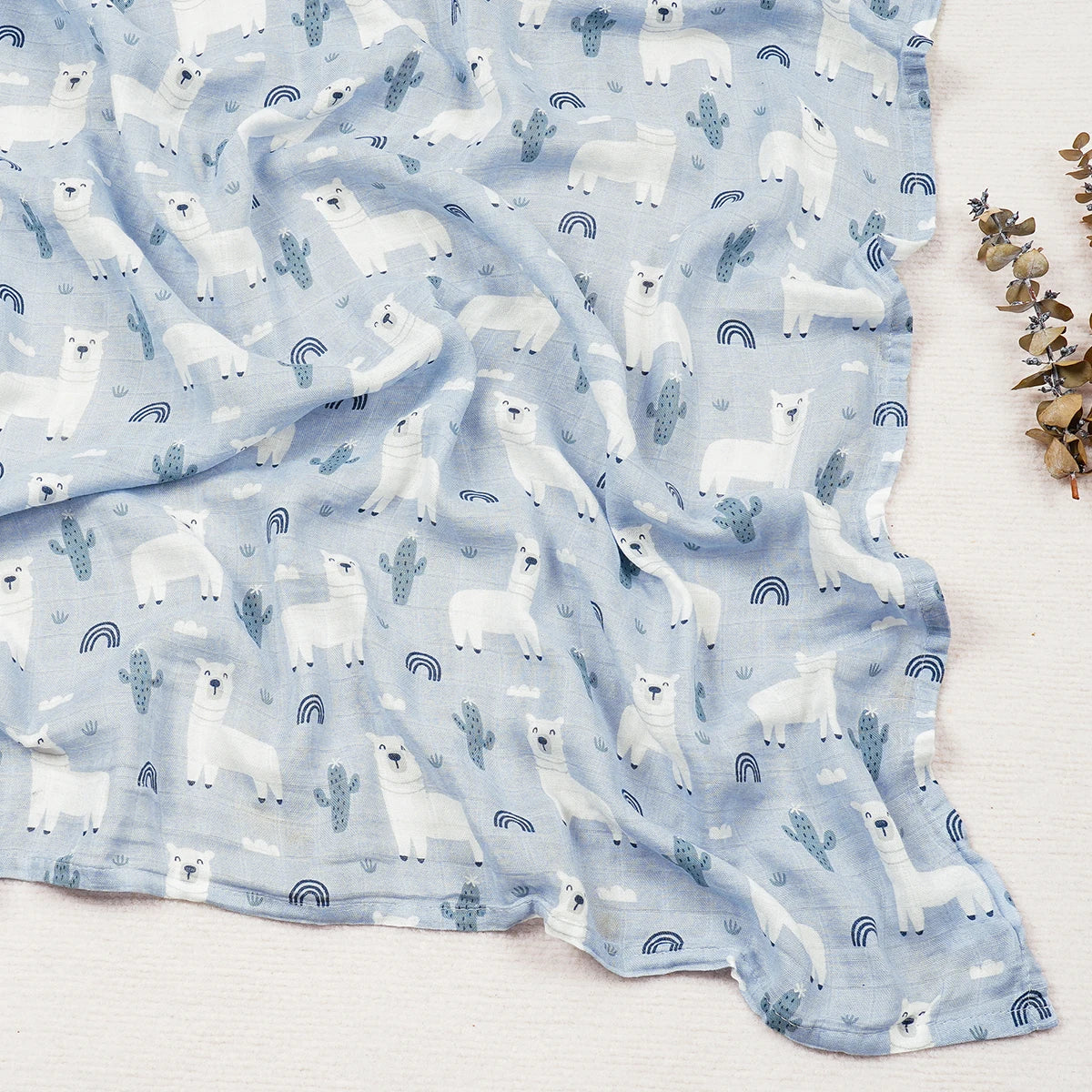 Cute Soft Print Baby Towel Wrap