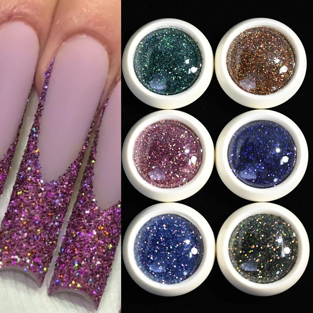 Elegant Mirror Chrome Effect Metallic Dust For Nail