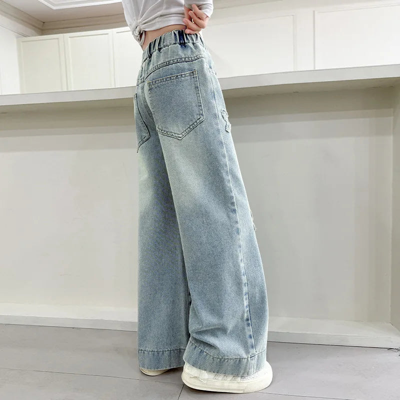 American Retro Kids Baggy Jeans
