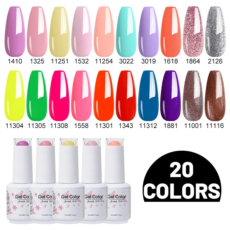 Gel Nail Polish Set