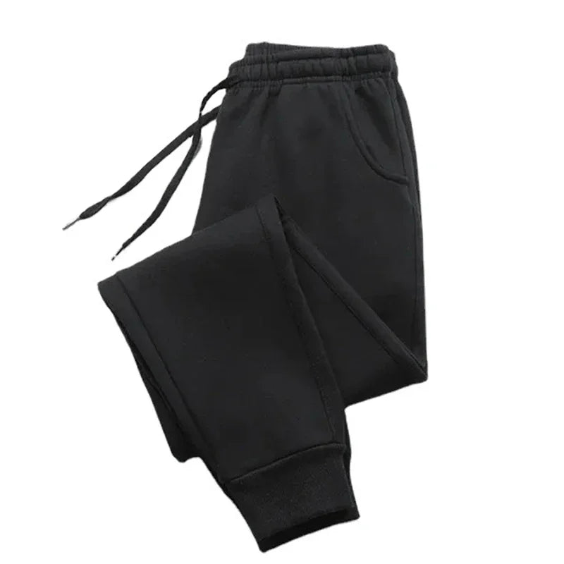 Mens Casual Winter Sports Gym Trousers