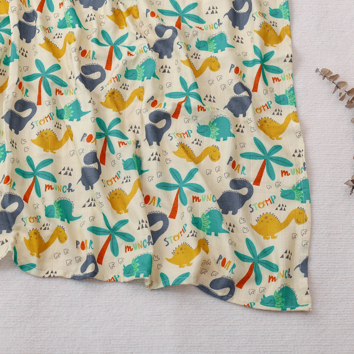 Cute Soft Print Baby Towel Wrap