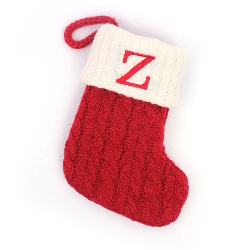 Christmas Boots Letters Christmas Stocking