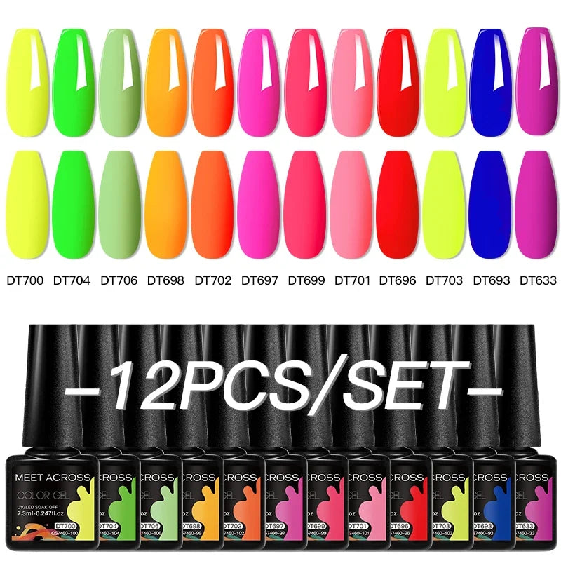 Gel Nail Polish Set UV Gel LED Nail Art
