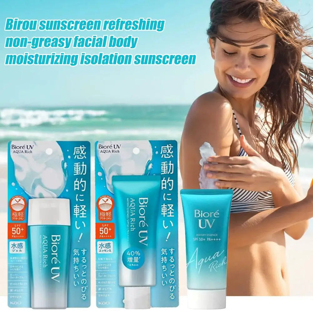 Facial Sunscreen Moisturizing Whitening Moisturizer Cream
