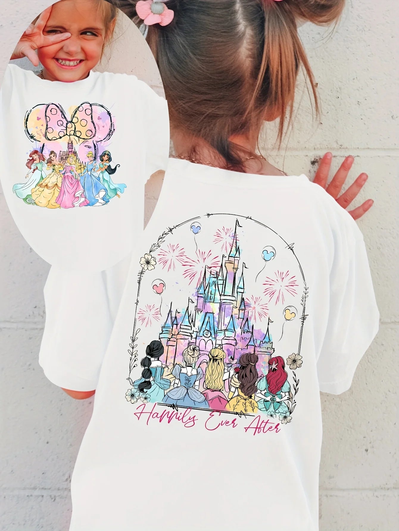 Disney authorized Castle and Fireworks princess dress
