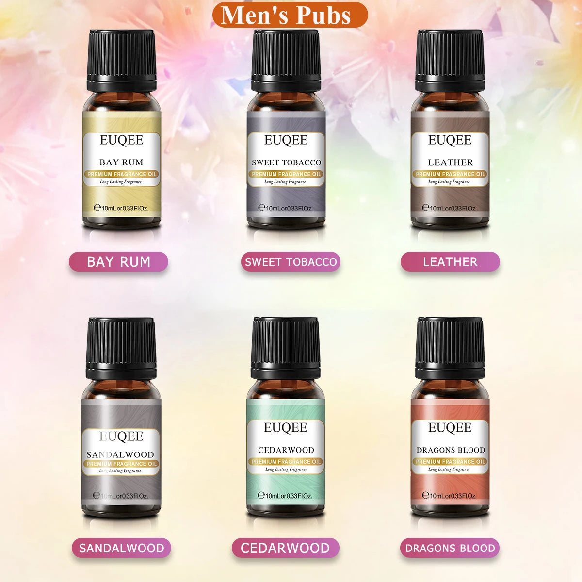 6pcs/set Fragrance Sweet Fruit Aroma Oils