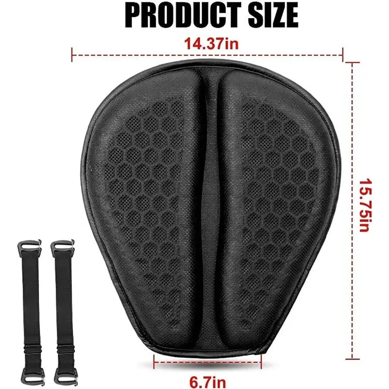 Motorcycle Seat Cushion 3D Honeycomb
