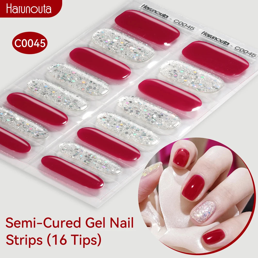 Semi Cured Gel Nail Sticker
