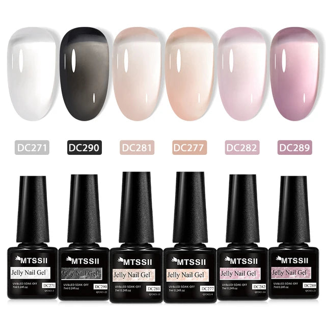 Jelly Transparent Nail Polish